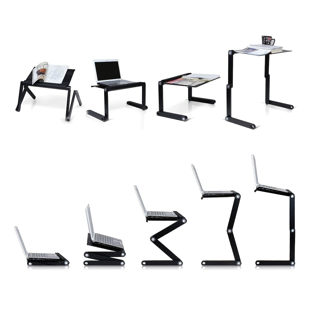Laptoptisch fürs Bett, Aluminium für Bett und Sofa – Detailansicht 5