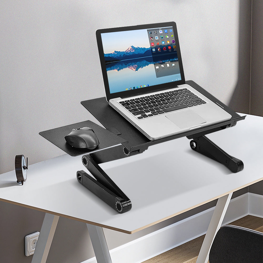 Laptoptisch fürs Bett, Aluminium für Bett und Sofa – Detailansicht 8