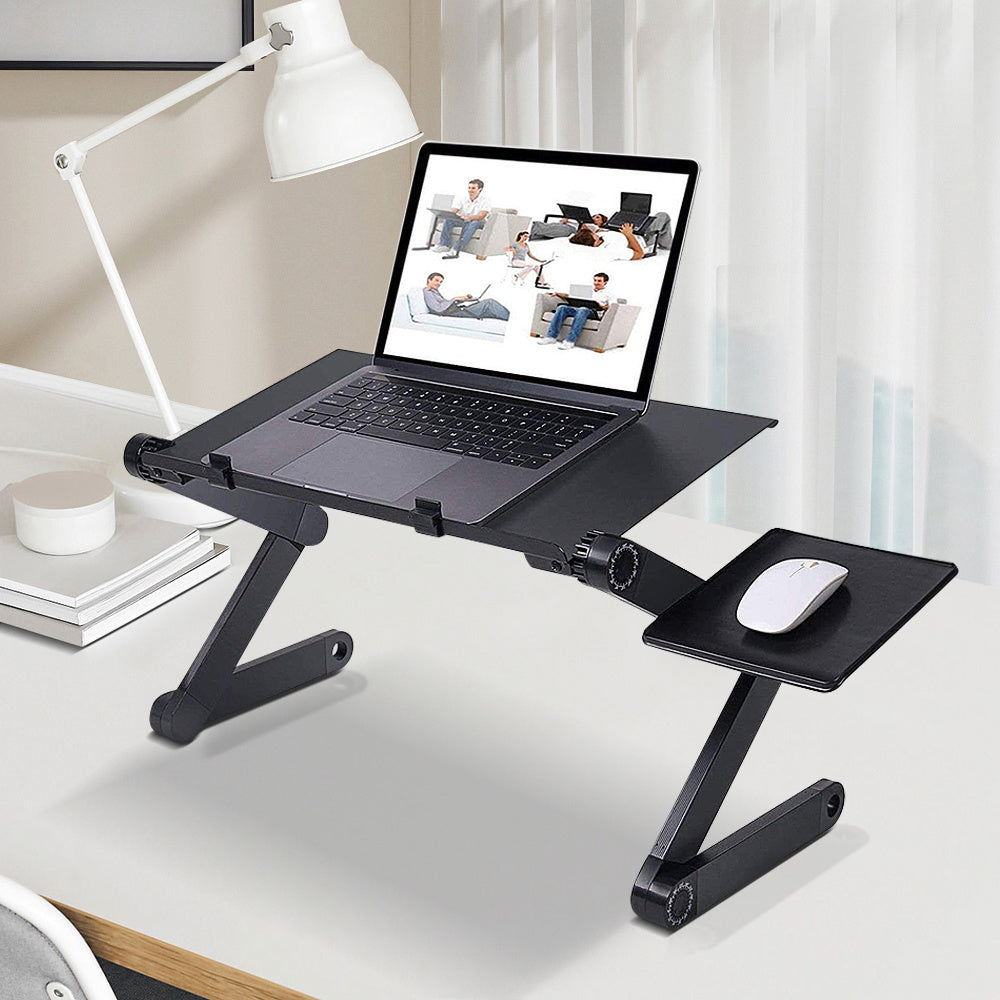 Laptoptisch fürs Bett, Aluminium für Bett und Sofa – Detailansicht 9
