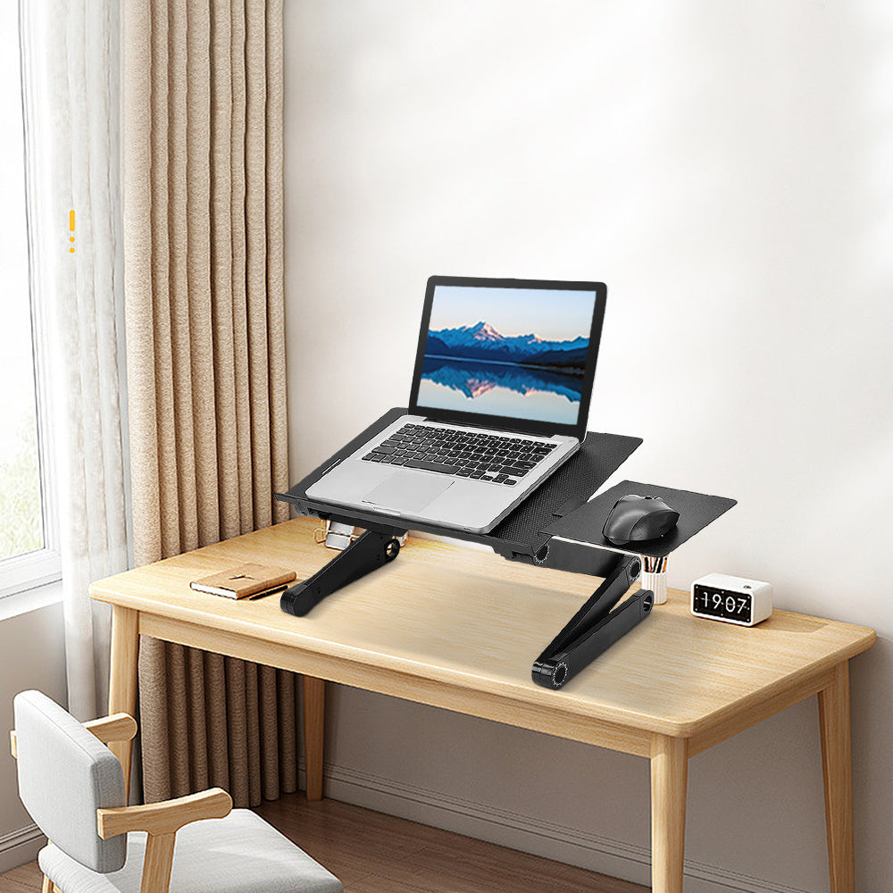 Laptoptisch fürs Bett, Aluminium für Bett und Sofa – Detailansicht 10
