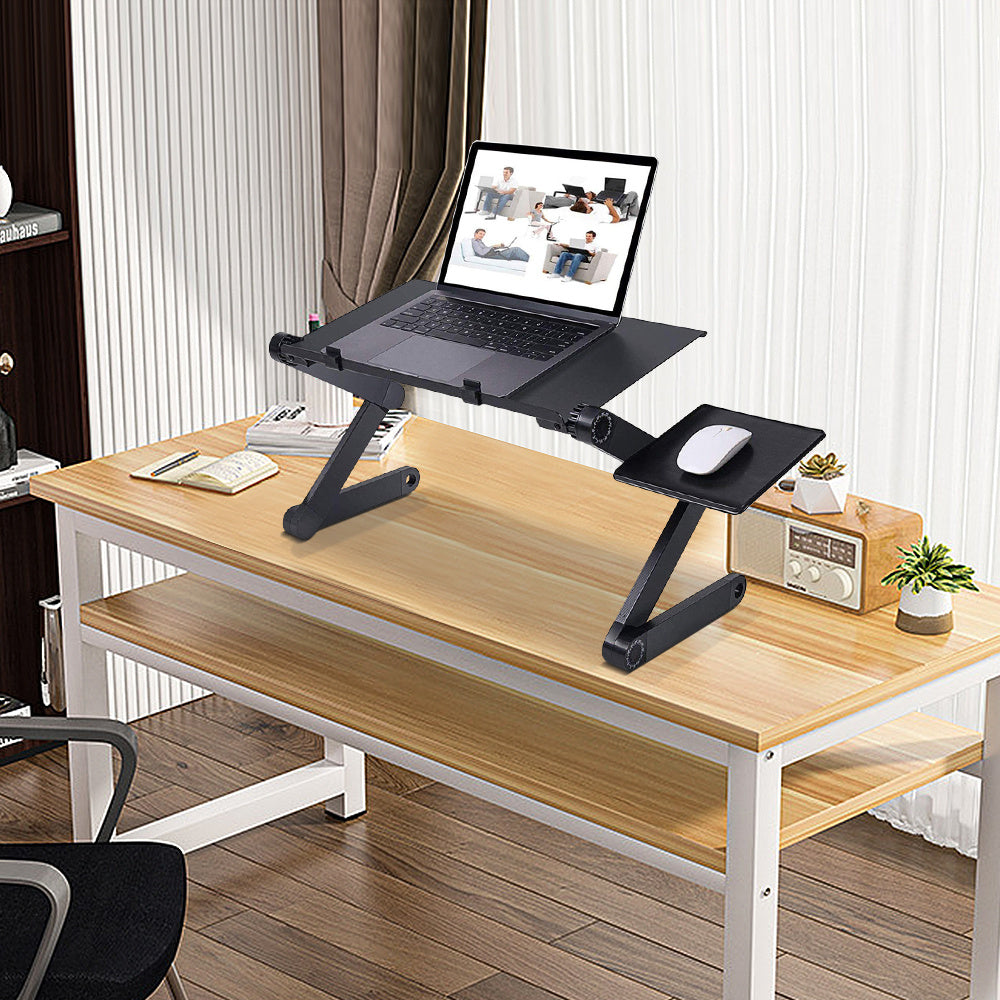 Laptoptisch fürs Bett, Aluminium für Bett und Sofa – Detailansicht 11