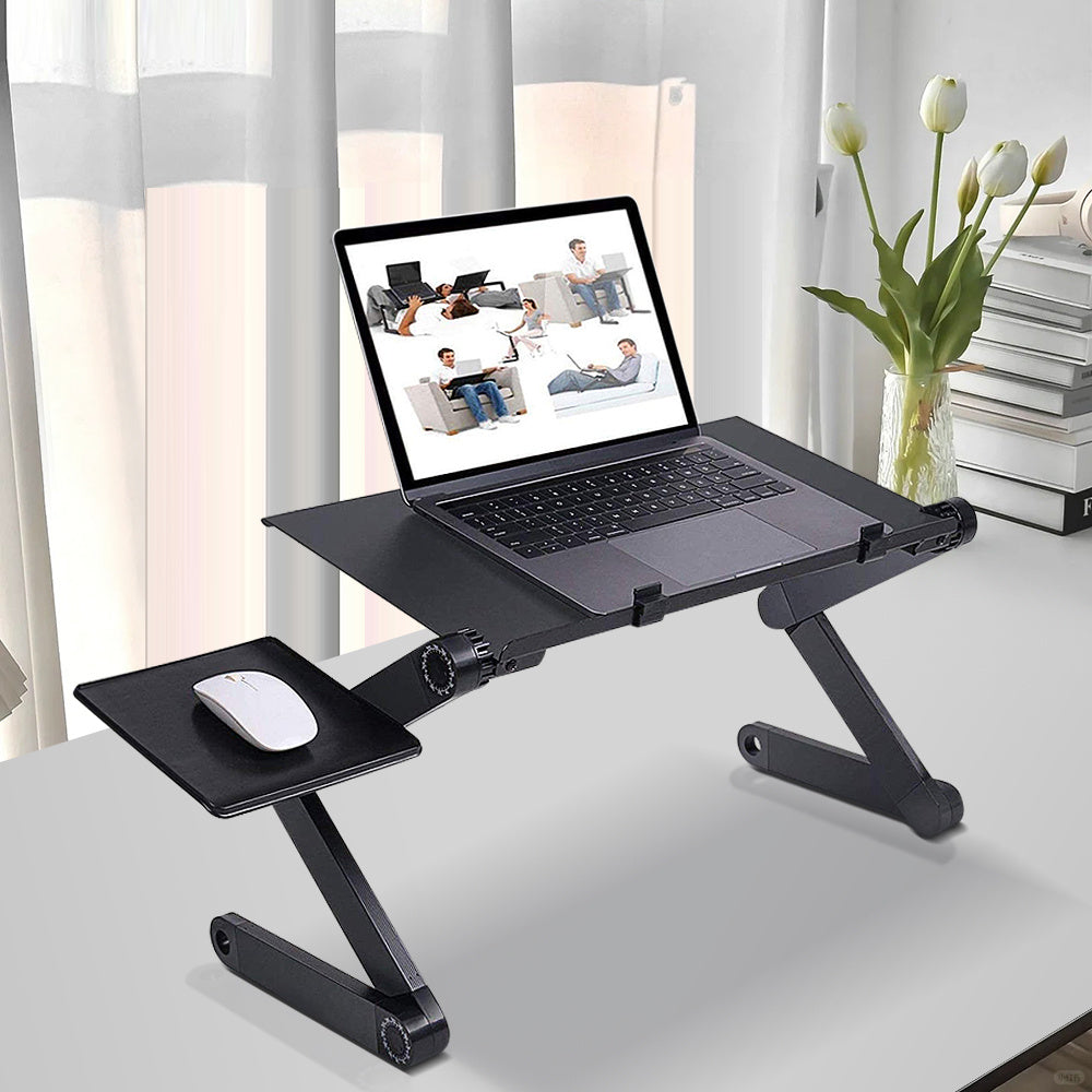 Laptoptisch fürs Bett, Aluminium für Bett und Sofa – Detailansicht 12