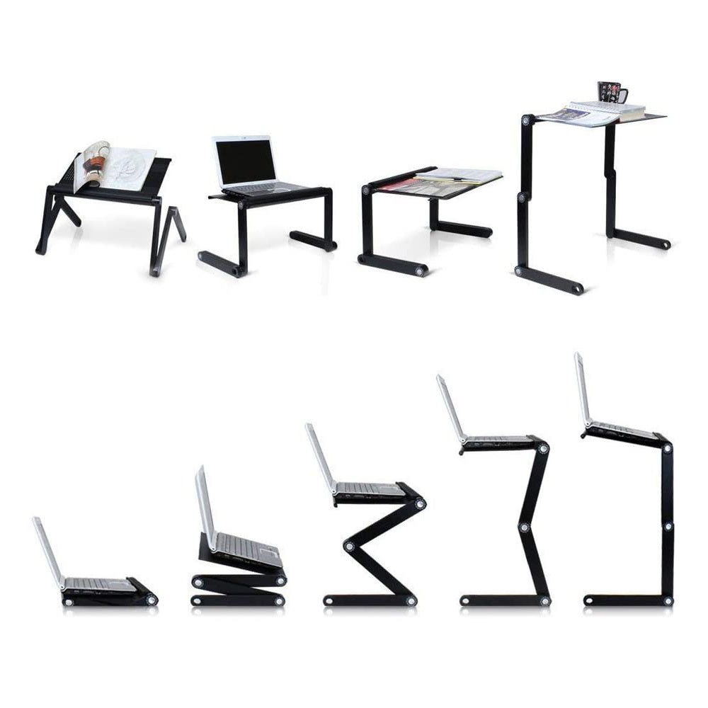 Laptoptisch fürs Bett, Aluminium für Bett und Sofa – Detailansicht 17