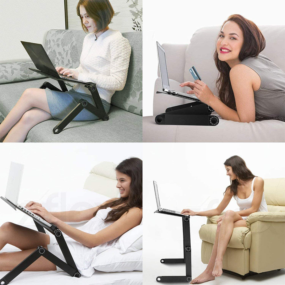Laptoptisch fürs Bett, Aluminium für Bett und Sofa – Detailansicht 19