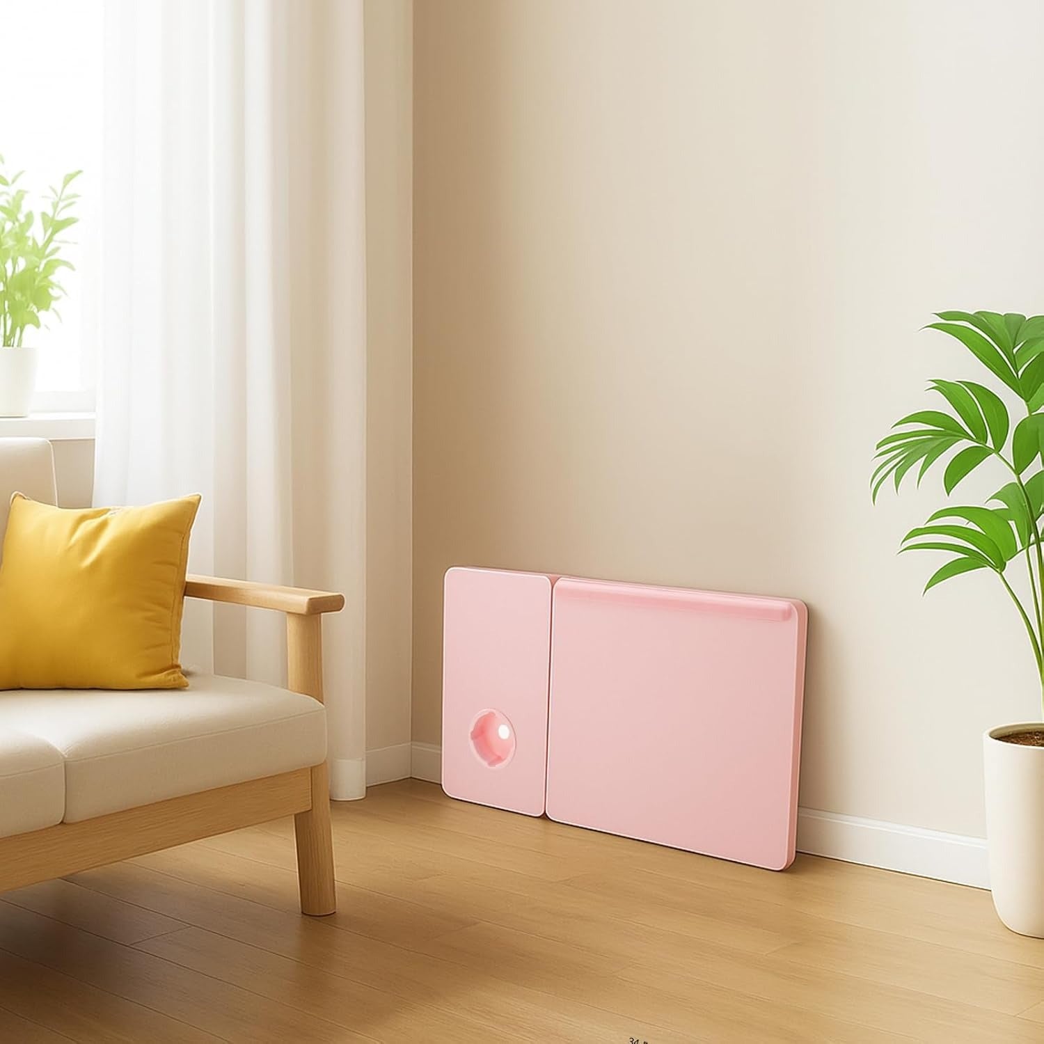 Laptoptisch fürs Bett, Holzmaserung für Sofa und Bett – Detailansicht 11