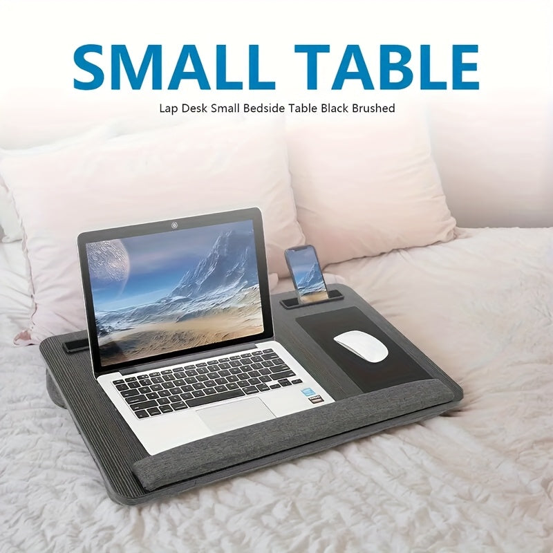 Laptoptisch fürs Bett, robuste Holzstruktur für Sofa und Bett – Detailansicht 2
