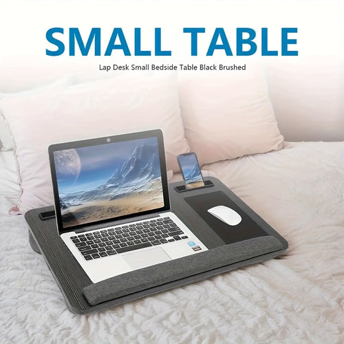 Laptoptisch fürs Bett, robuste Holzstruktur für Sofa und Bett – Detailansicht 2
