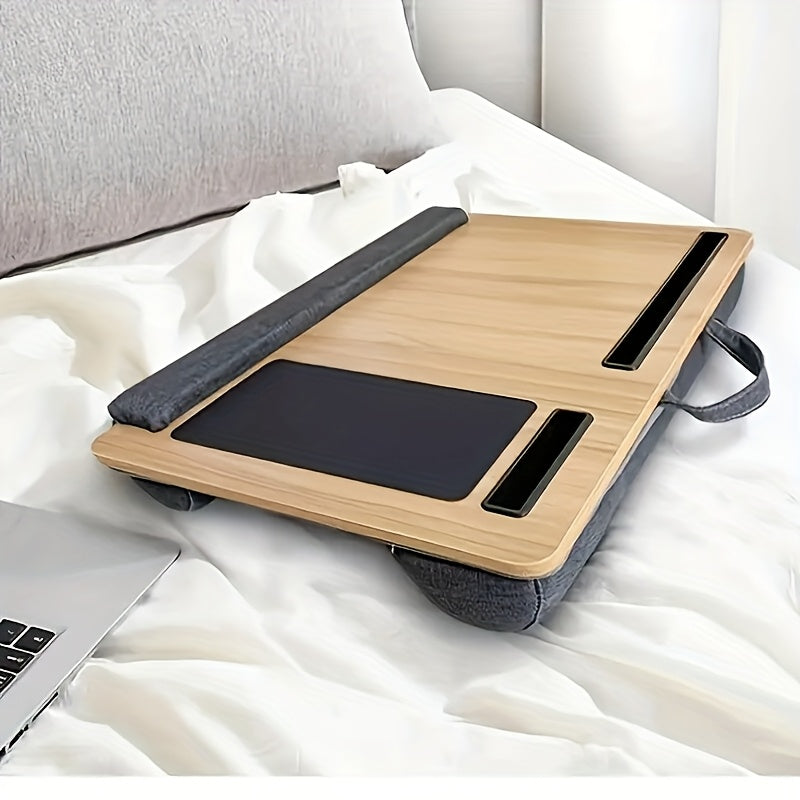 Laptoptisch fürs Bett, robuste Holzstruktur für Sofa und Bett – Detailansicht 9
