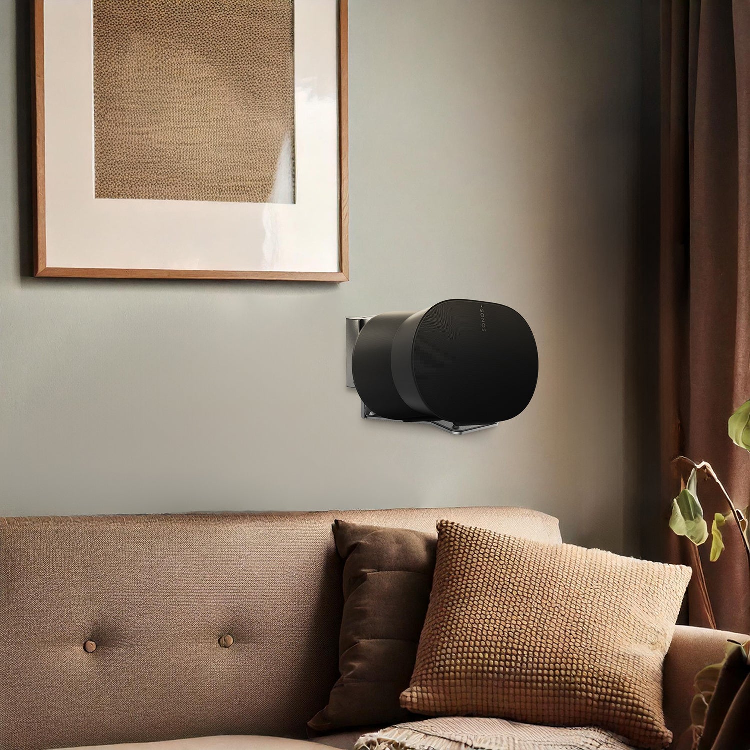 Lautsprecher-Wandhalterung, Sonos ERA 300 Wandhalterung mit Maclean-Verstellungsm für Alltag und Zuhause – Detailansicht 8
