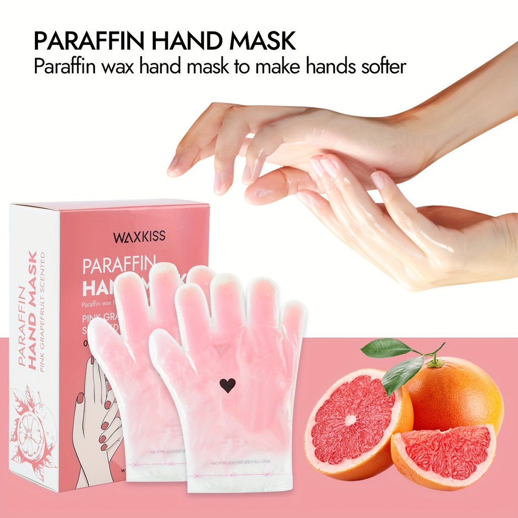 Lavendel Handwachs-Feuchtigkeitspflegeset, Rosa Handmaske für Pflege zu Hause und Alltag – Hauptansicht