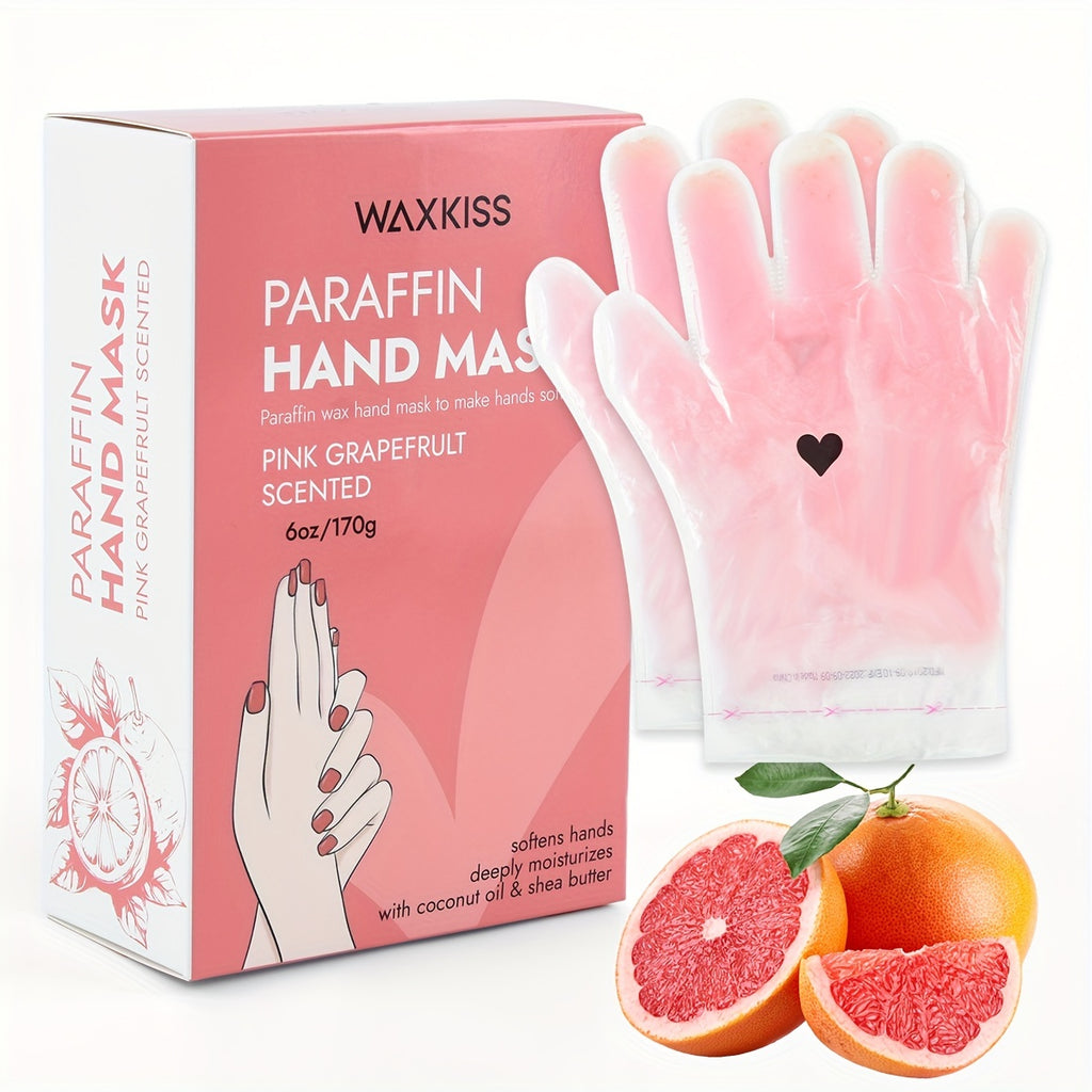 Lavendel Handwachs-Feuchtigkeitspflegeset, Rosa Handmaske für Pflege zu Hause und Alltag – Detailansicht 2