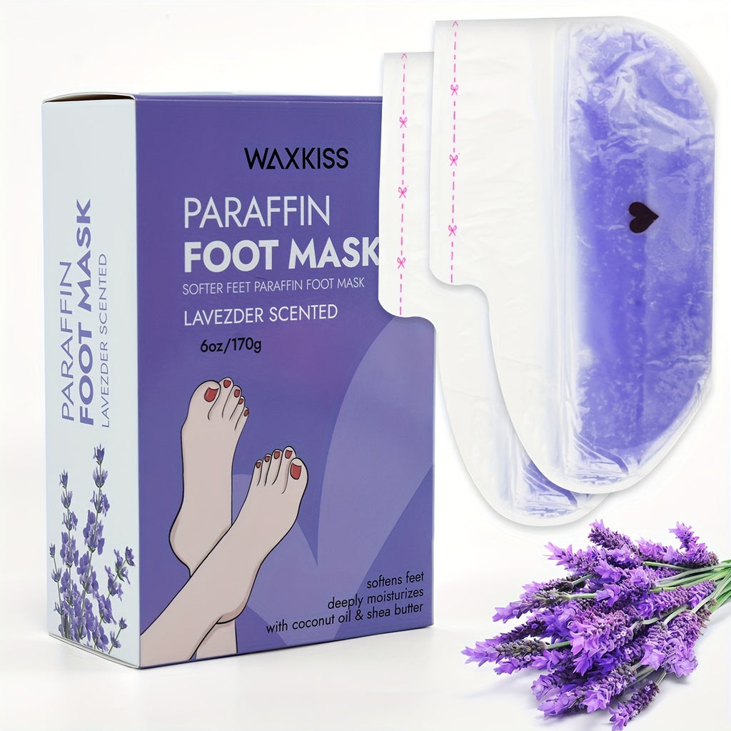 Lavendel Handwachs-Feuchtigkeitspflegeset, Rosa Handmaske für Pflege zu Hause und Alltag – Detailansicht 3