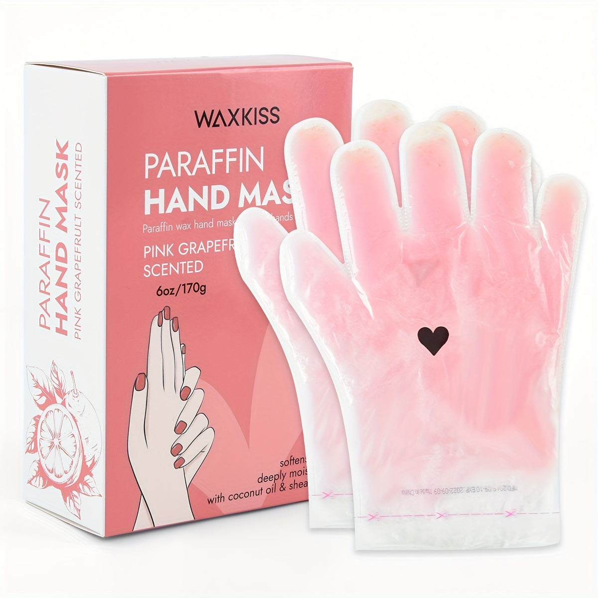 Lavendel Handwachs-Feuchtigkeitspflegeset, Rosa Handmaske für Pflege zu Hause und Alltag – Detailansicht 5