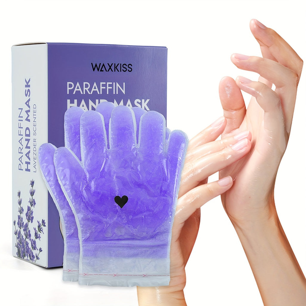 Lavendel Handwachs-Feuchtigkeitspflegeset, Rosa Handmaske für Pflege zu Hause und Alltag – Detailansicht 6