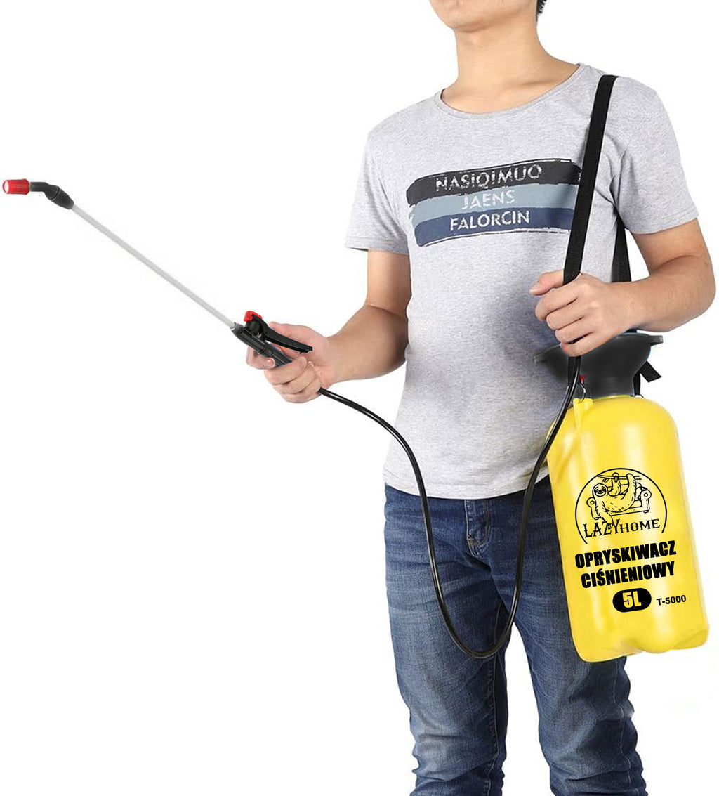 LAZYhome Druck-Gartenspritze, 5L für Garten und Terrasse – Detailansicht 18