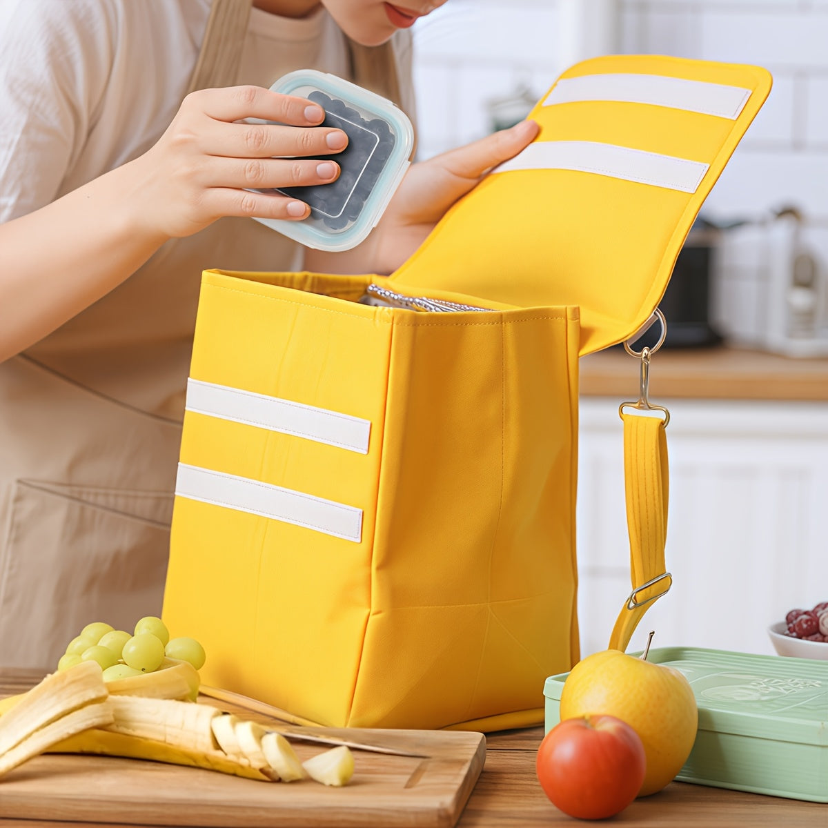 Lebensmittelbehälter-Set, Glas für Küche und Essbereich – Detailansicht 8