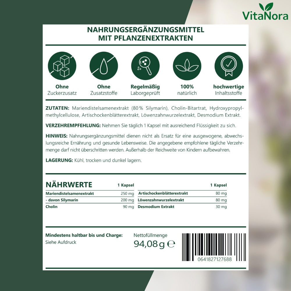 Leber Essentials Komplex für Pflege zu Hause und Alltag – Detailansicht 6