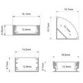 LED-Aluminiumprofil, LED-Beleuchtung für Haustiere und Zuhause – Detailansicht 3