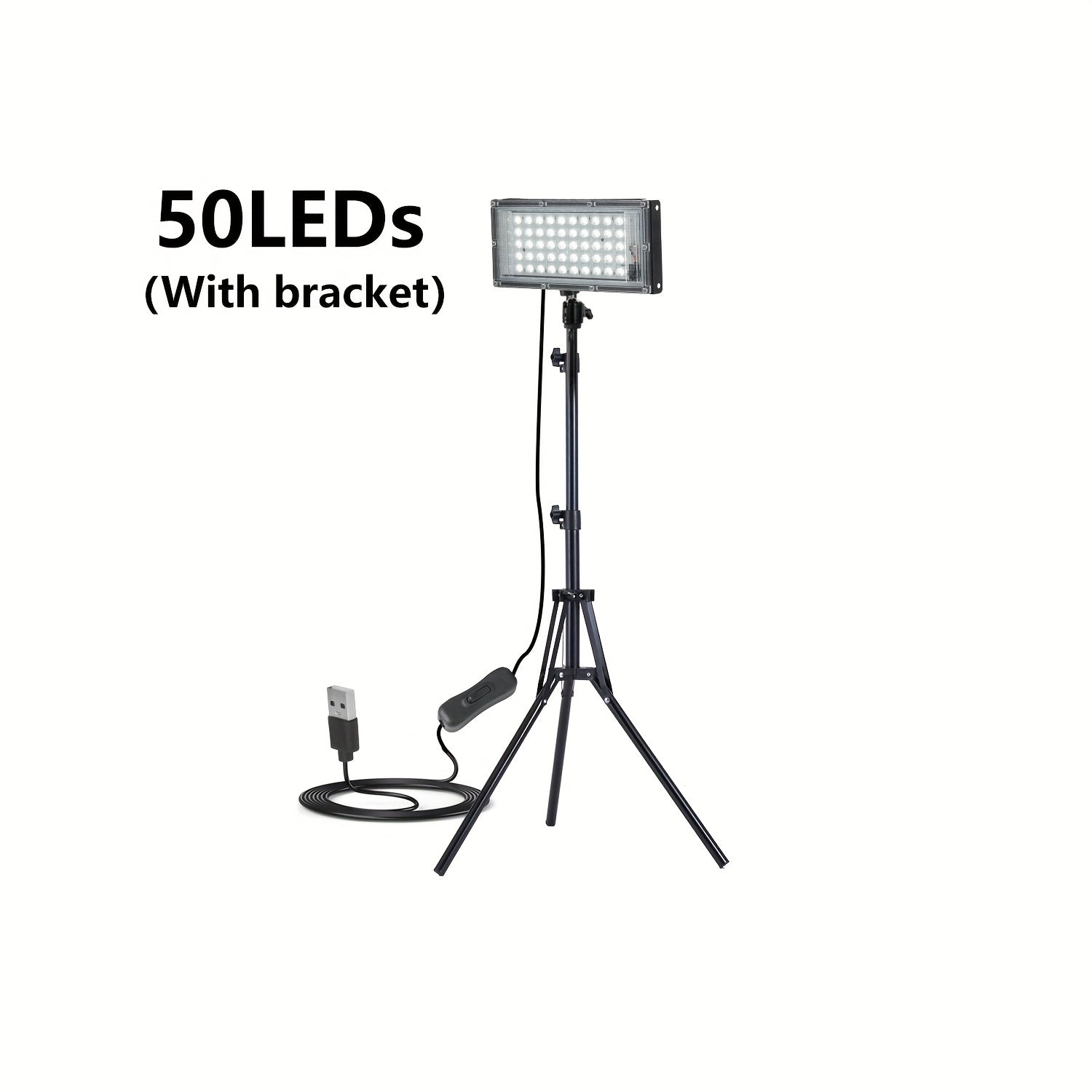 LED-Arbeitsleuchte, 200 cm für Werkstatt und Heimwerken – Detailansicht 3