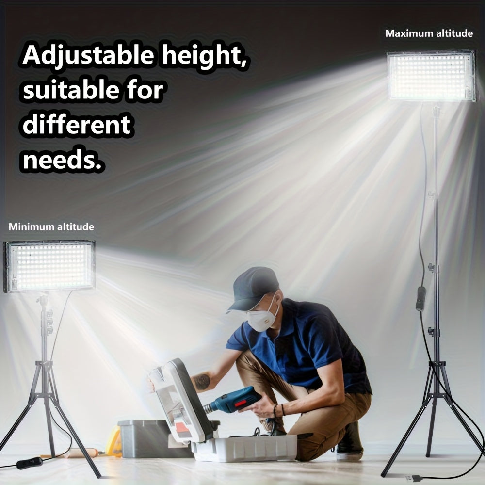 LED-Arbeitsleuchte, 200 cm für Werkstatt und Heimwerken – Detailansicht 8