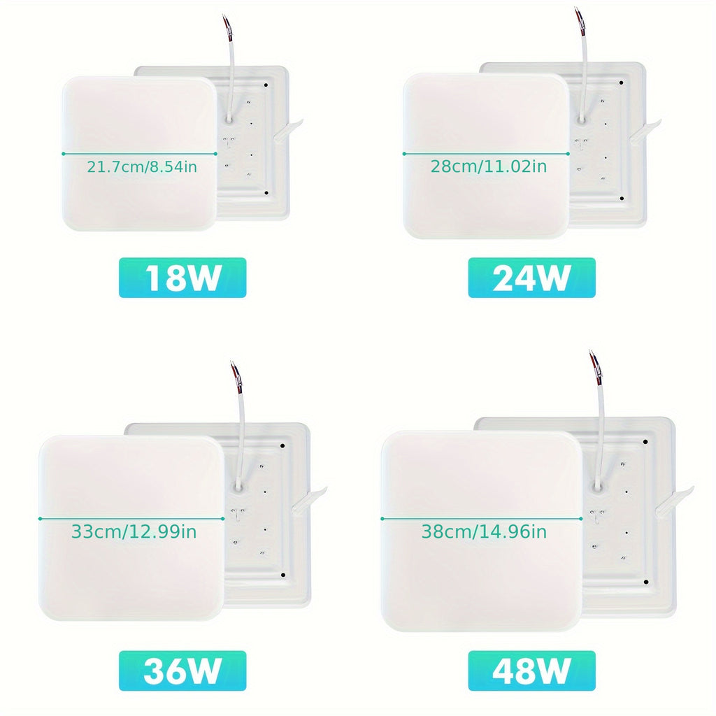 LED-Deckenleuchte, 10 Stück/Set für Zuhause – Detailansicht 4