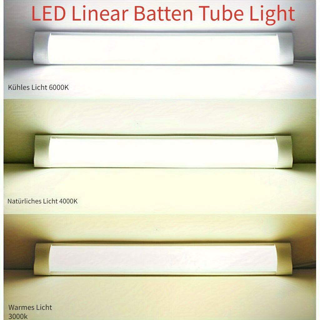 LED-Deckenleuchte, 10W 1FT/30CM Kaltweiß für Zuhause und Büro – Detailansicht 2