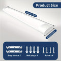 LED-Deckenleuchte, 10W 1FT/30CM Kaltweiß für Zuhause und Büro – Detailansicht 3