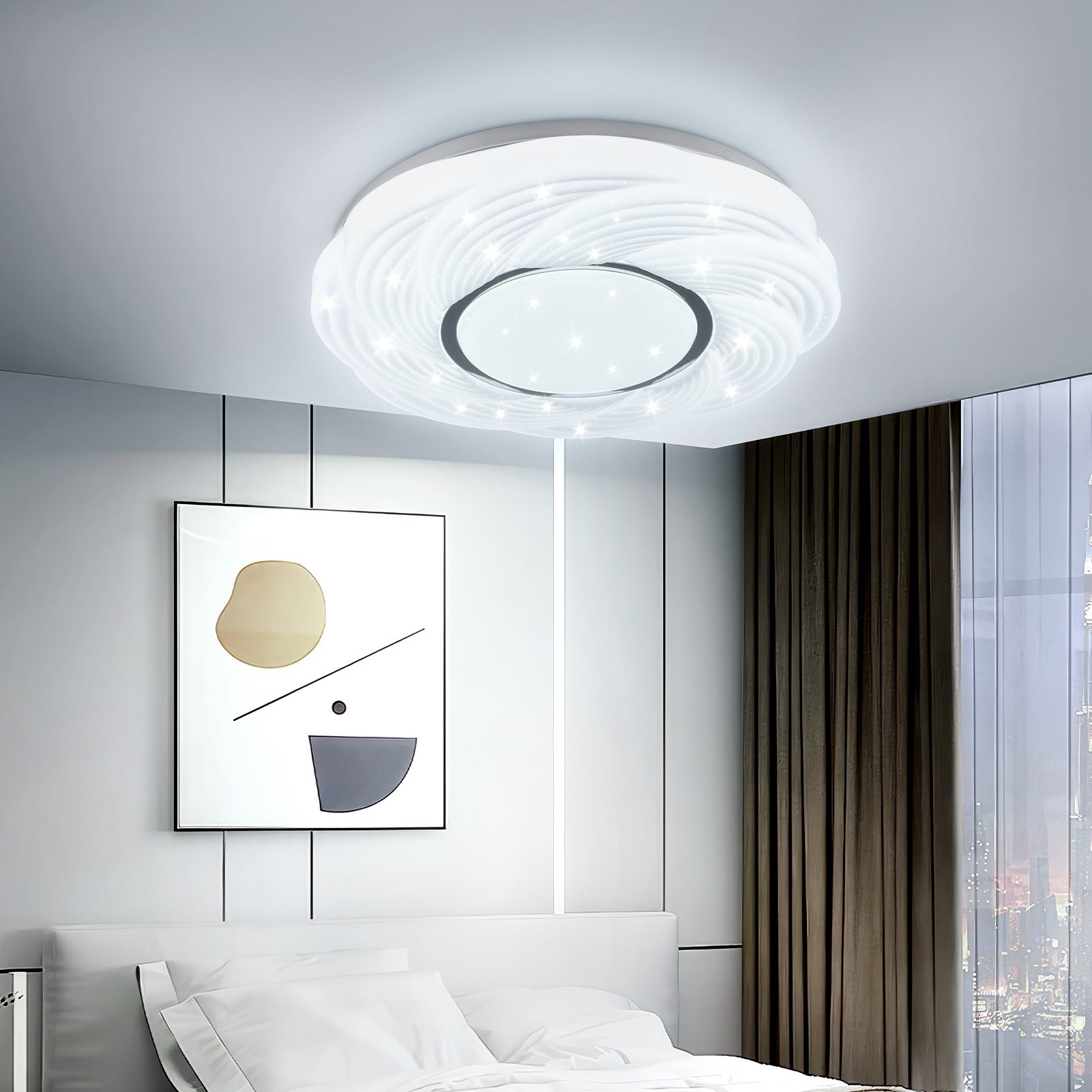 LED-Deckenleuchte, 24W Kaltweiß für unterwegs und Zuhause – Detailansicht 5