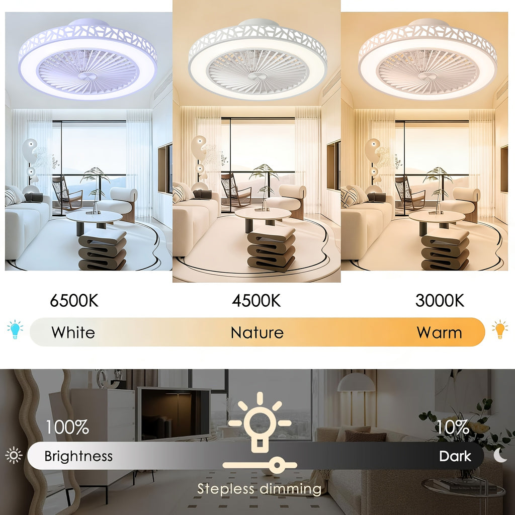 LED-Deckenleuchte, 48 cm für Zuhause und unterwegs – Detailansicht 3