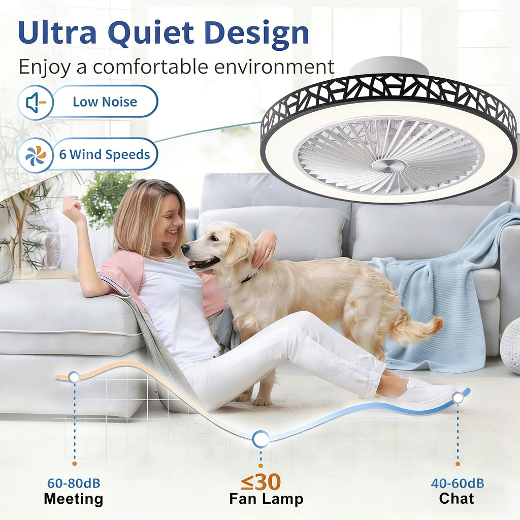 LED-Deckenleuchte, 48 cm für Zuhause und unterwegs – Detailansicht 6