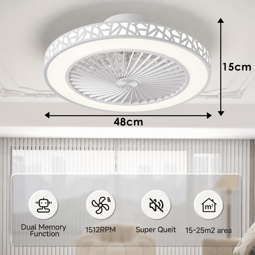 LED-Deckenleuchte, 48 cm für Zuhause und unterwegs – Detailansicht 7