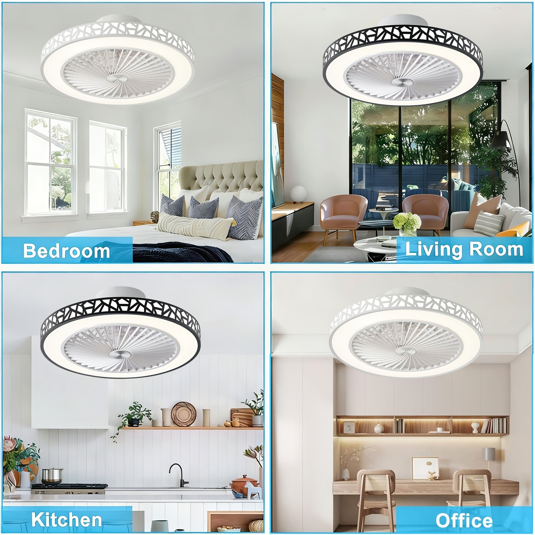LED-Deckenleuchte, 48 cm für Zuhause und unterwegs – Detailansicht 8