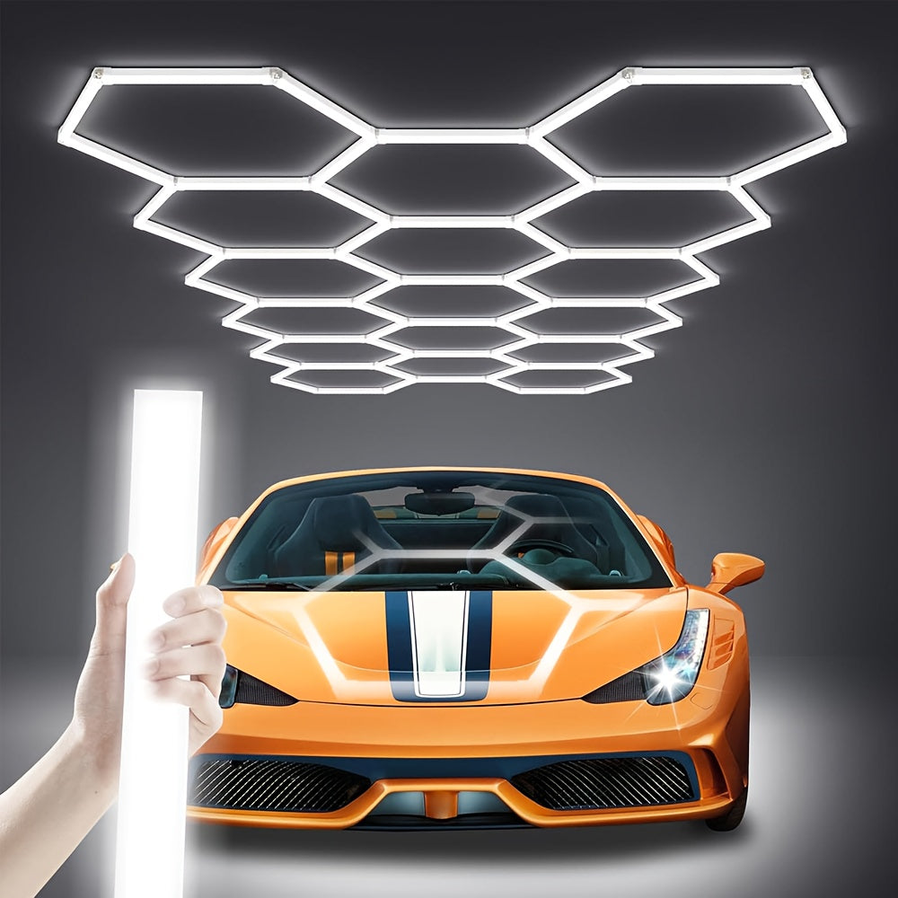 LED-Deckenleuchte, 5 Gitter für unterwegs und Zuhause – Hauptansicht