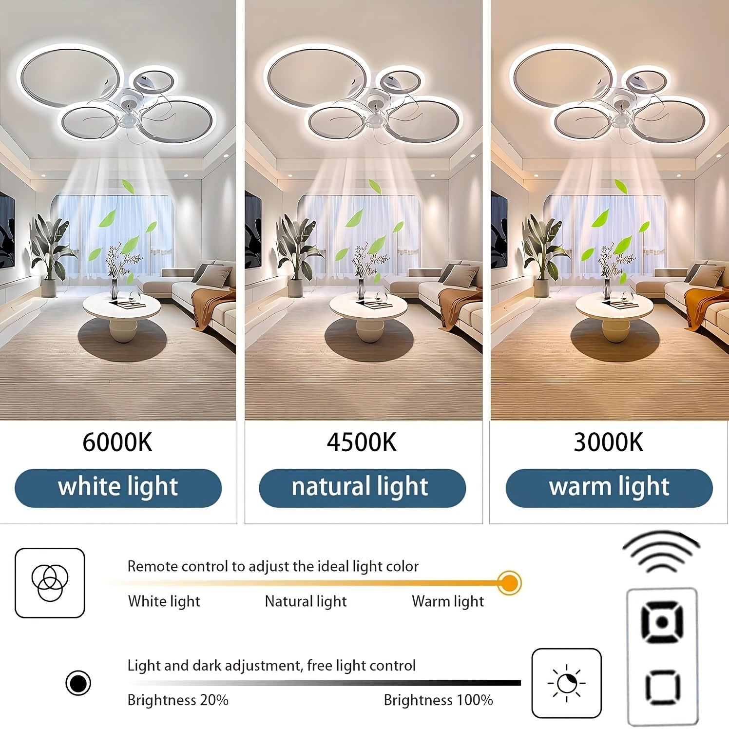 LED-Deckenleuchte, 80cm für unterwegs – Detailansicht 4
