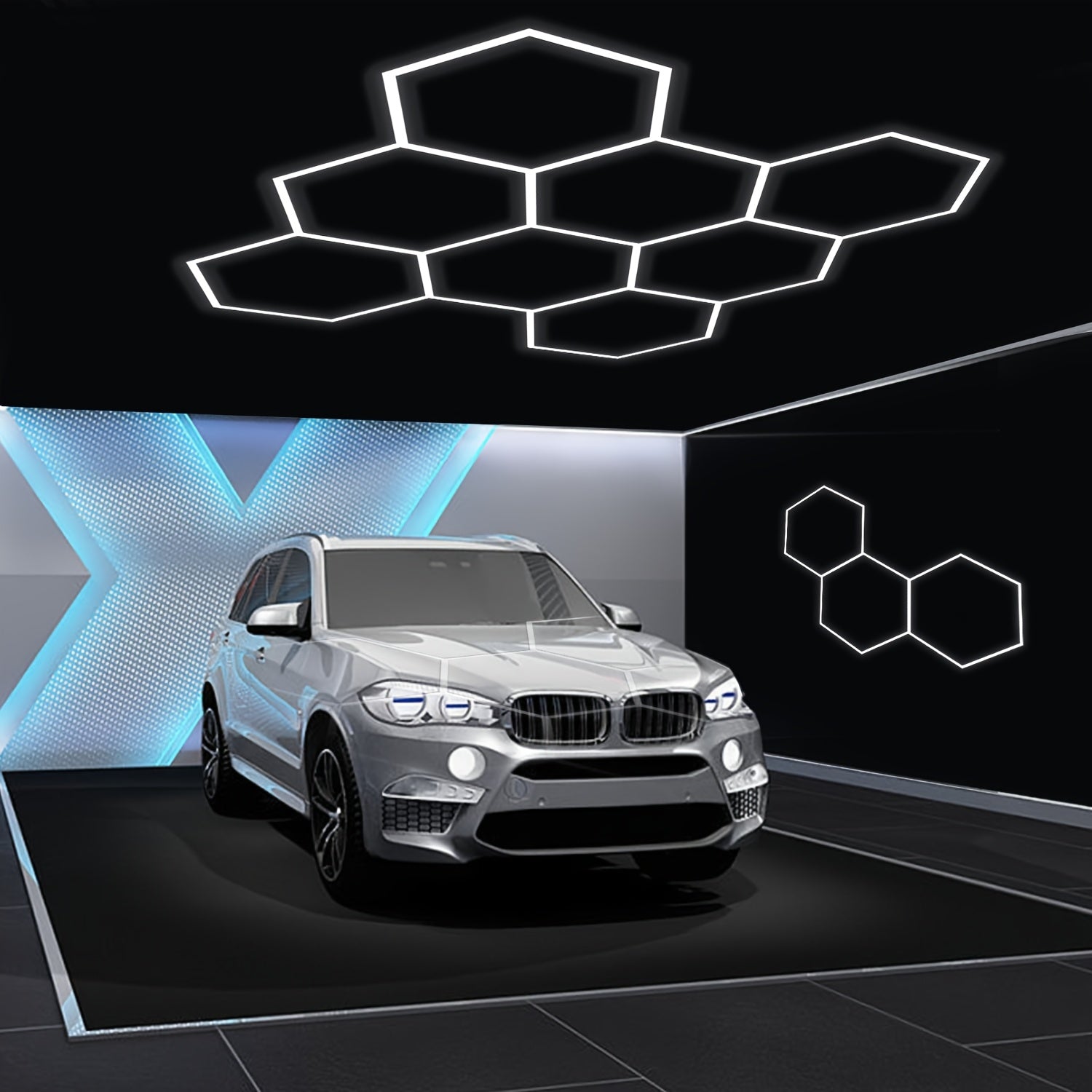 LED-Deckenleuchte, 8er Pack für Zuhause – Detailansicht 6