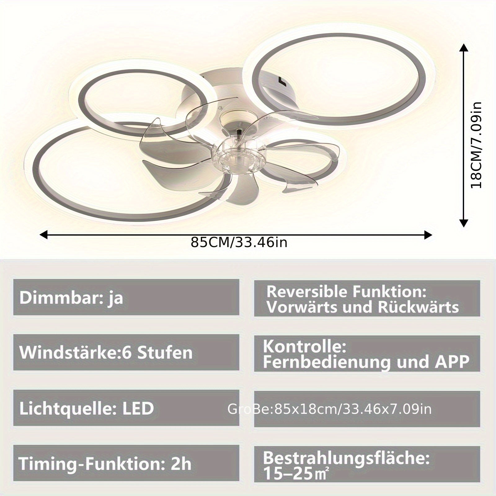 LED-Deckenleuchte, LED-Beleuchtung für unterwegs – Detailansicht 4