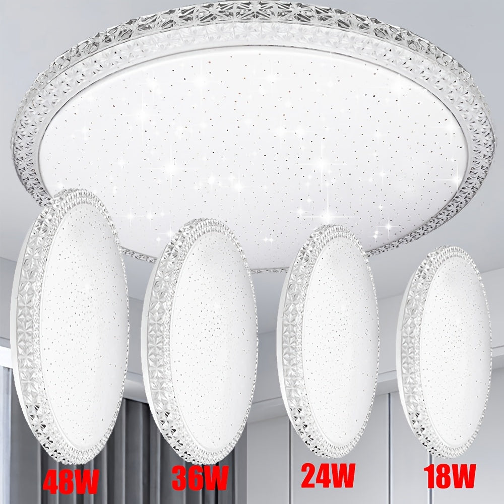 LED-Deckenleuchte, Metall für Zuhause und unterwegs – Hauptansicht