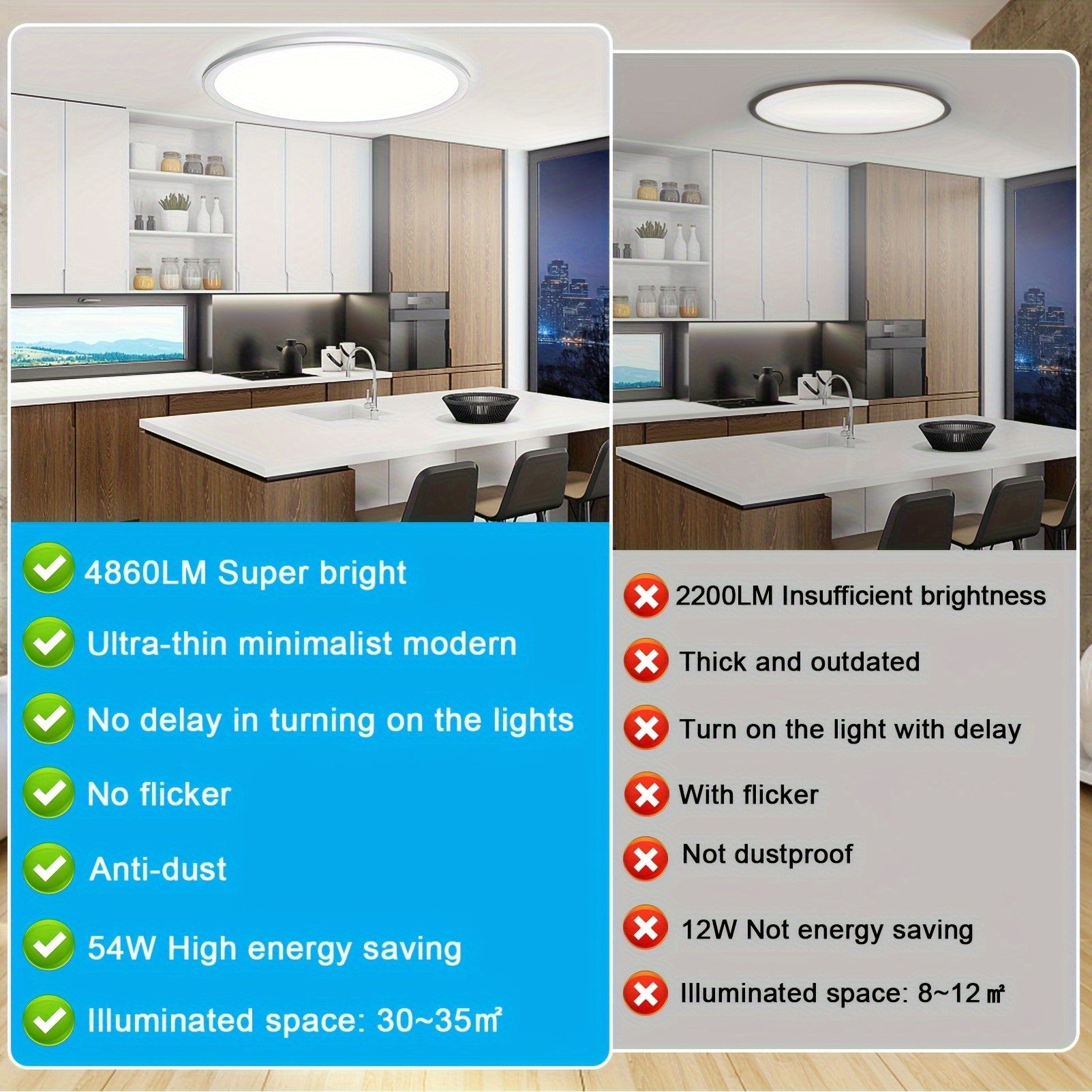 LED-Deckenleuchte, Regulär für unterwegs – Detailansicht 11