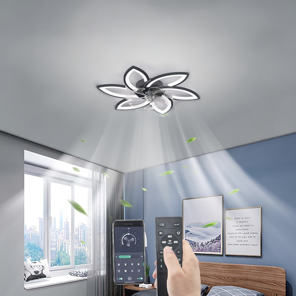 LED-Deckenleuchte, Schwarz 78CM für Zuhause und Schlafzimmer – Hauptansicht