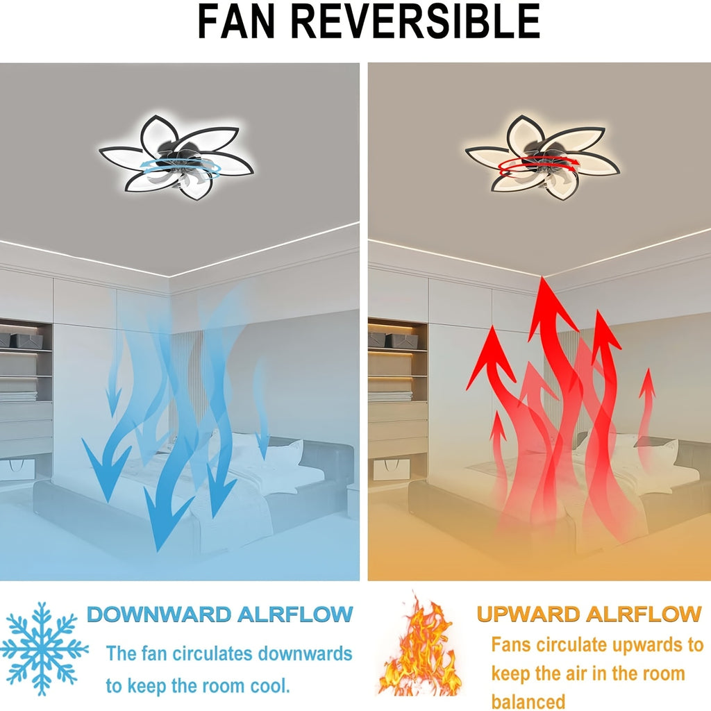 LED-Deckenleuchte, Schwarz 78CM für Zuhause und Schlafzimmer – Detailansicht 6