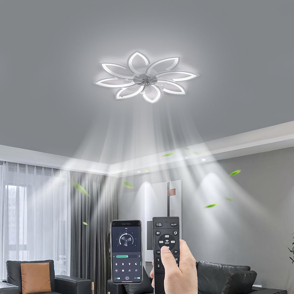 LED-Deckenleuchte, Schwarz 78CM für Zuhause und Schlafzimmer – Detailansicht 9