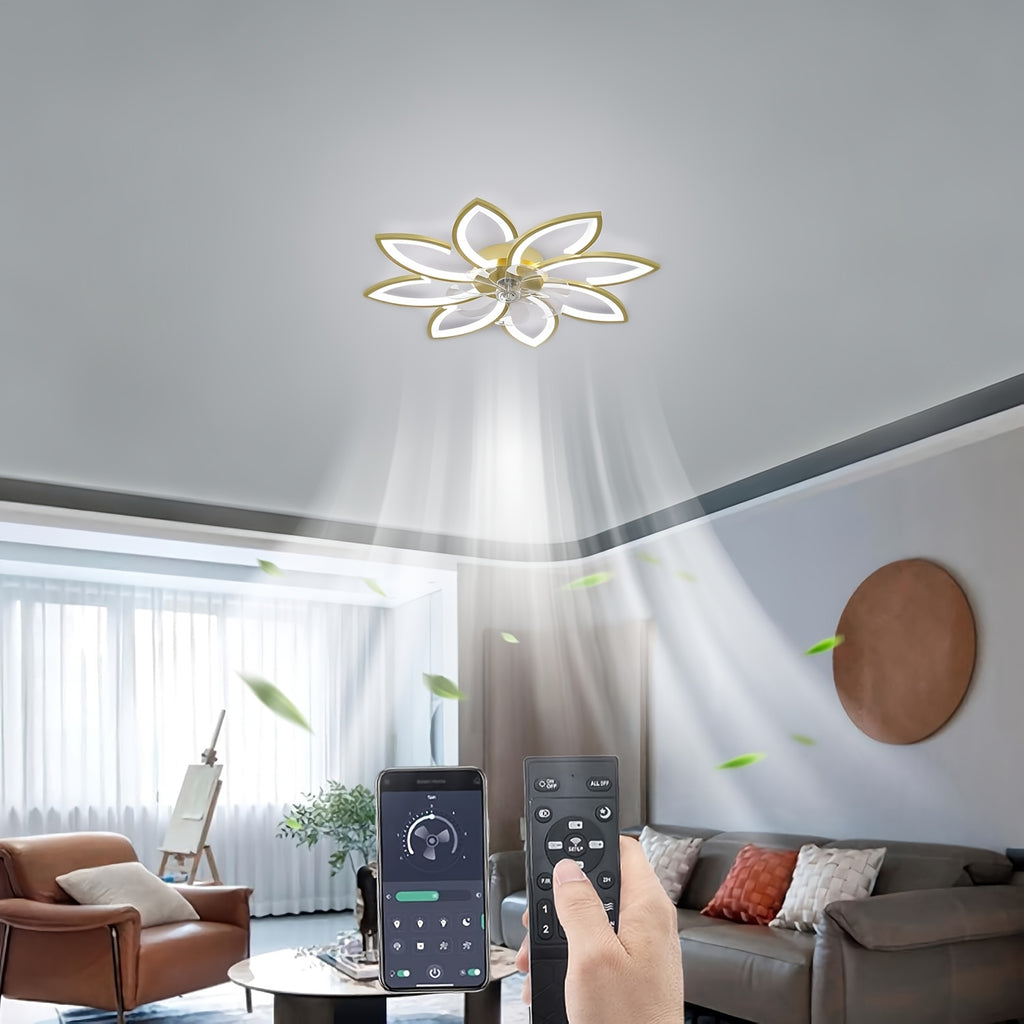 LED-Deckenleuchte, Schwarz 78CM für Zuhause und Schlafzimmer – Detailansicht 10