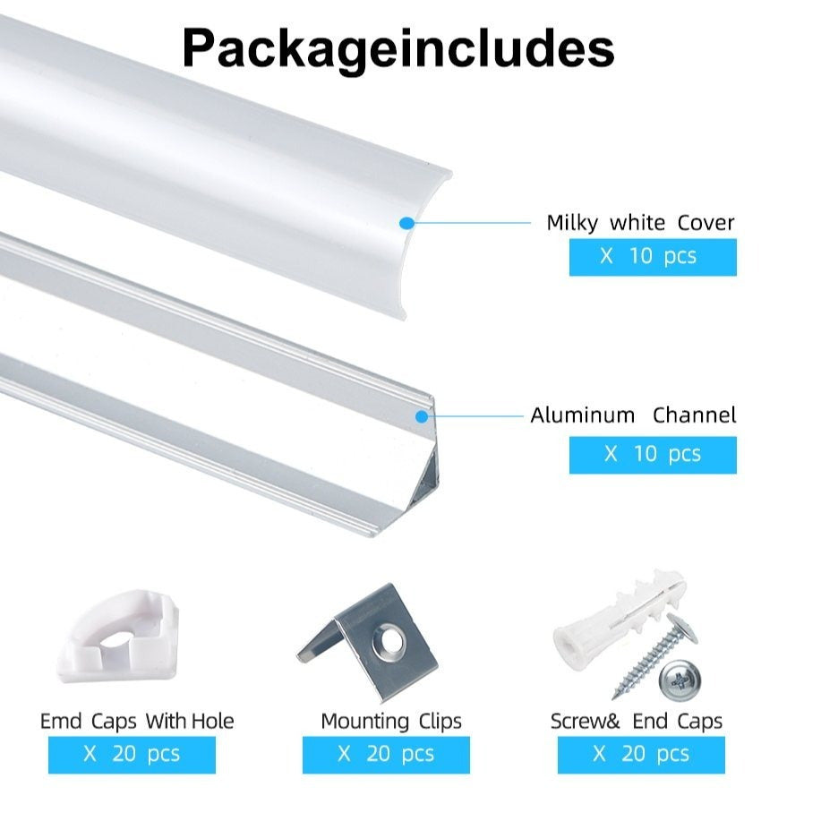 LED-Leuchtmittel, LED-Beleuchtung für Barriereleuchten mit opaler Linsenabdeckung und Lichtleisten – Detailansicht 3