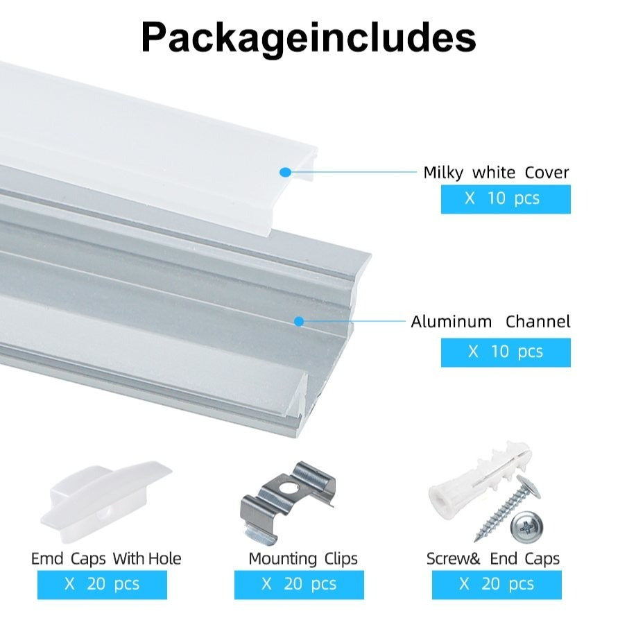LED-Leuchtmittel, LED-Beleuchtung für Barriereleuchten mit opaler Linsenabdeckung und Lichtleisten – Detailansicht 11