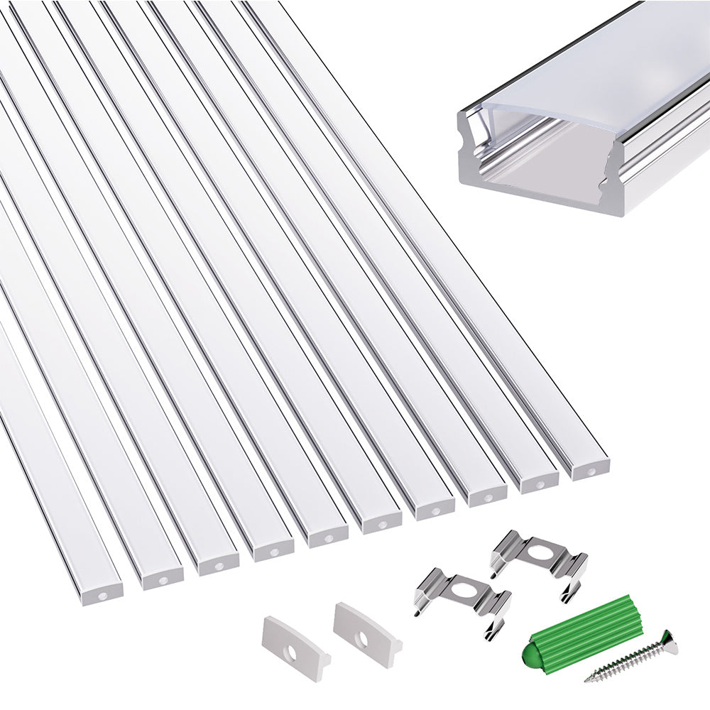 LED-Leuchtmittel, LED-Beleuchtung für Barriereleuchten mit opaler Linsenabdeckung und Lichtleisten – Detailansicht 17