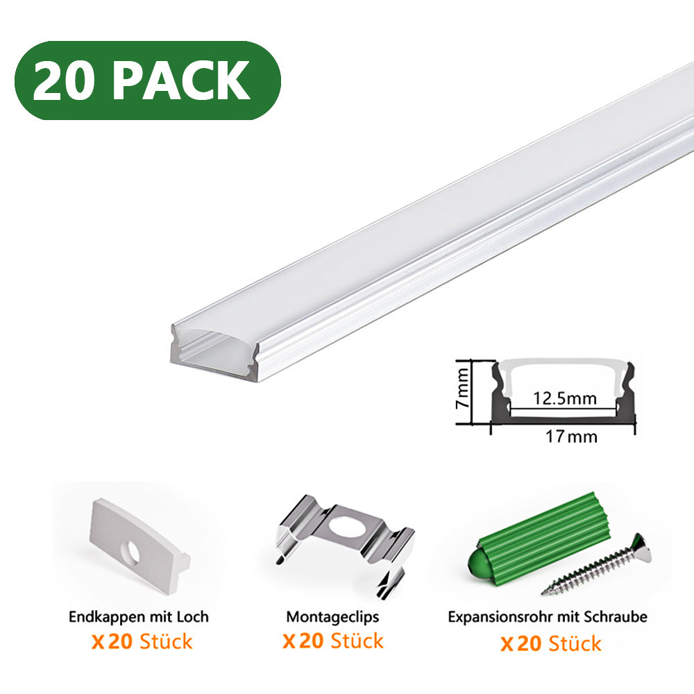 LED-Leuchtmittel, LED-Beleuchtung für Barriereleuchten mit opaler Linsenabdeckung und Lichtleisten – Detailansicht 30