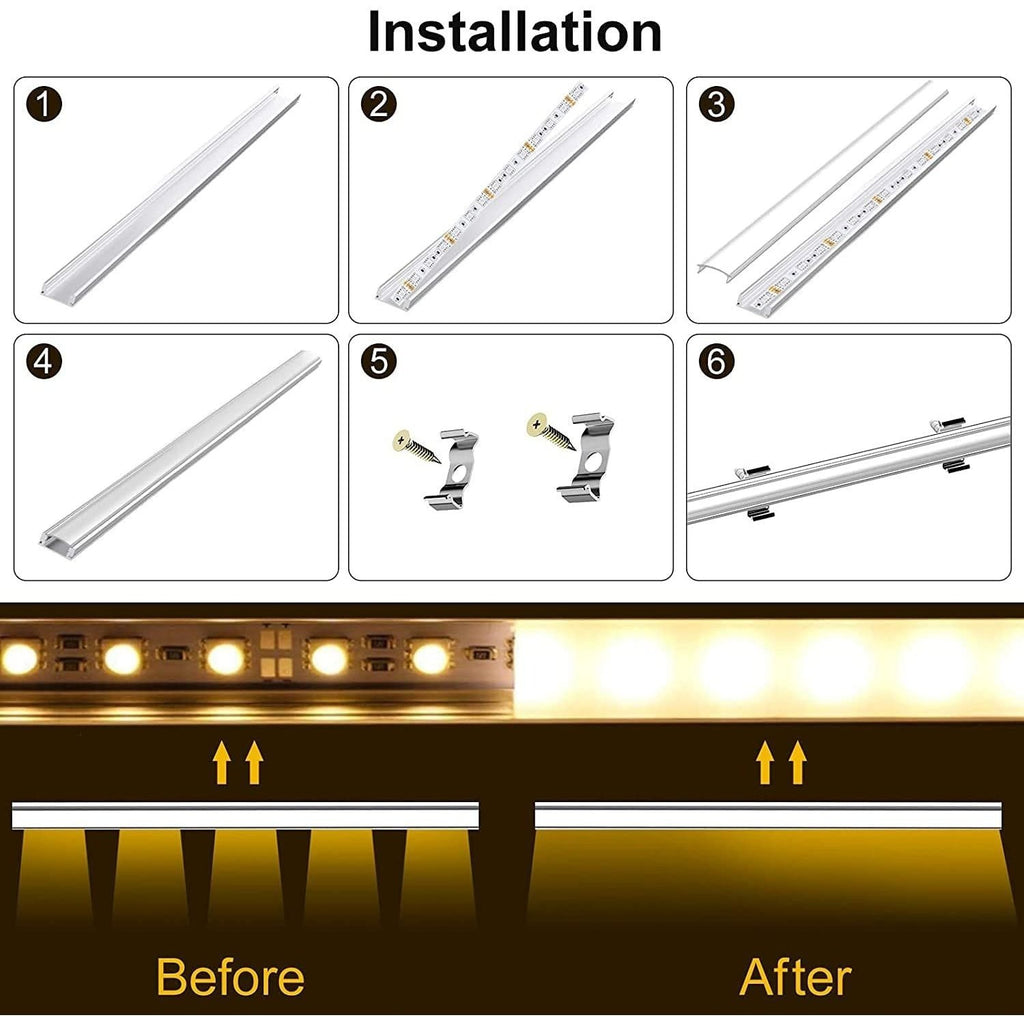 LED-Leuchtmittel, LED-Beleuchtung für Barriereleuchten mit opaler Linsenabdeckung und Lichtleisten – Detailansicht 31