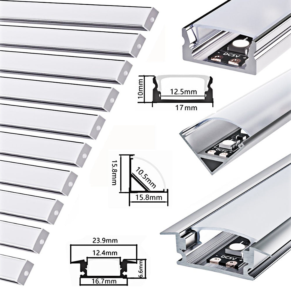 LED-Leuchtmittel, LED-Beleuchtung für Barriereleuchten mit opaler Linsenabdeckung und Lichtleisten – Detailansicht 34