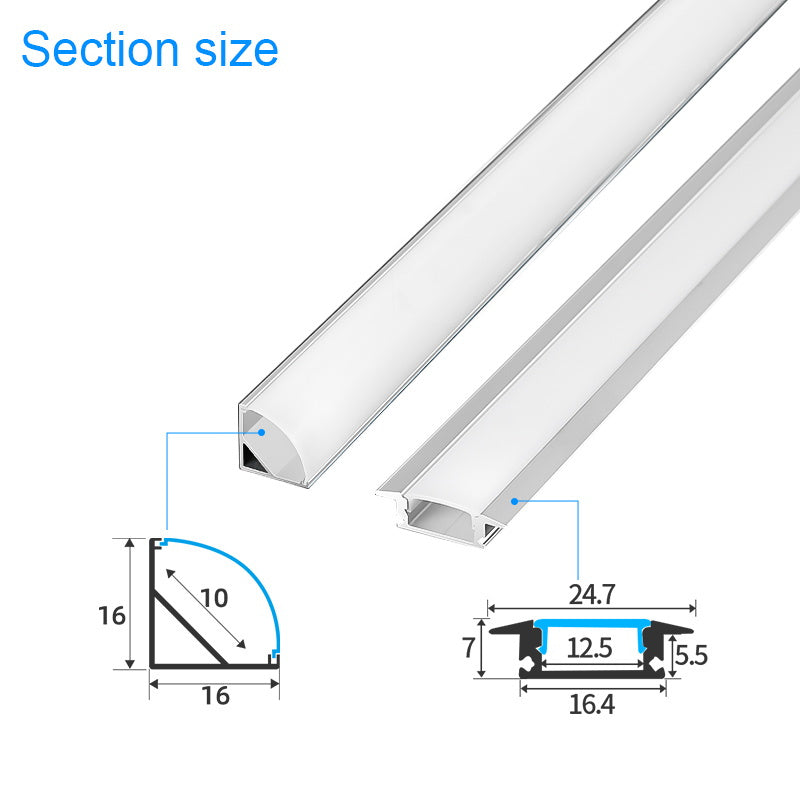 LED-Leuchtmittel, LED-Beleuchtung für Barriereleuchten mit opaler Linsenabdeckung und Lichtleisten – Detailansicht 35