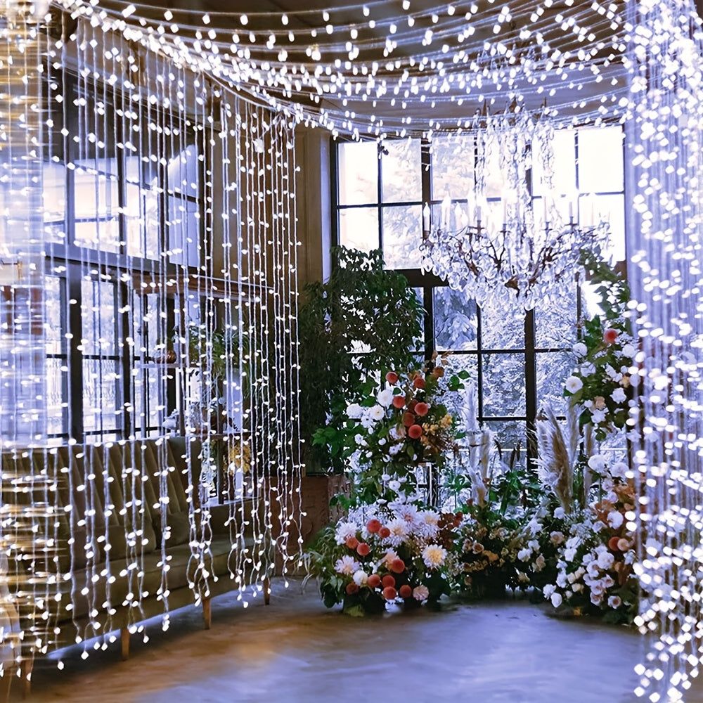 LED-Lichterkette, LED-Beleuchtung für Weihnachtsbaum und Weihnachts – Detailansicht 6